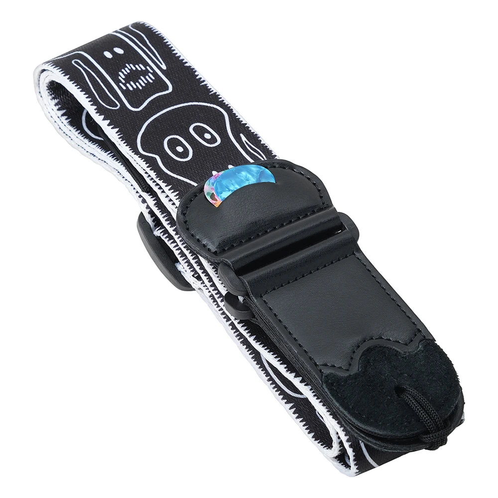 Electric Guitar Strap Embroidered Guitar Strap