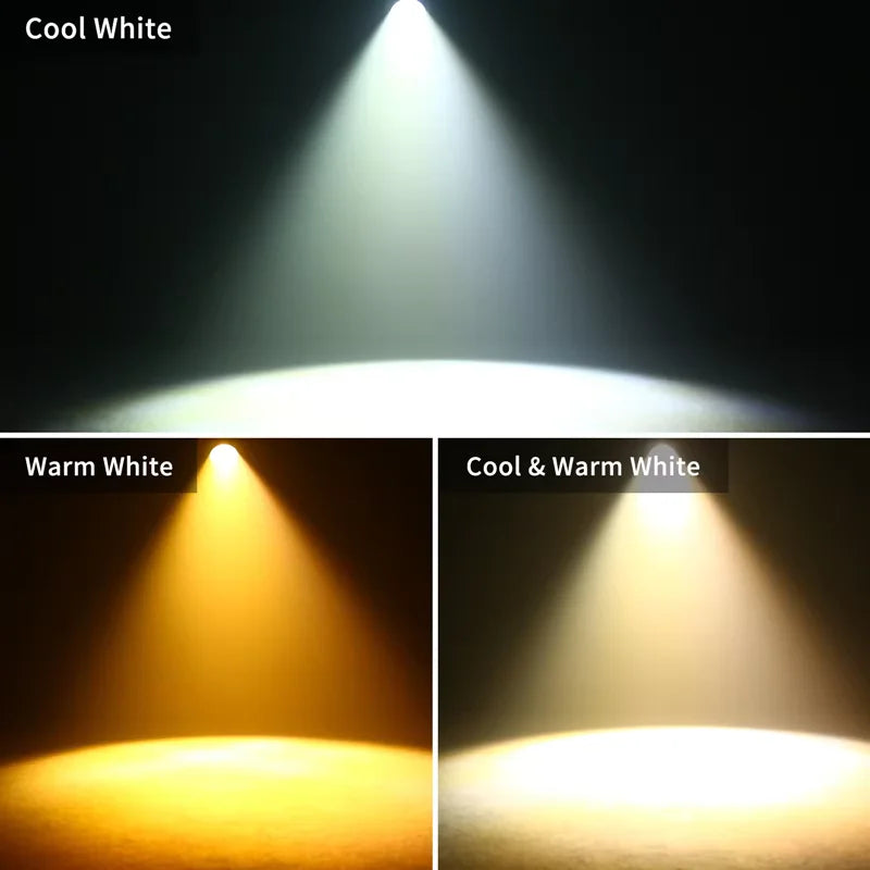 200W White & Amber COB LED