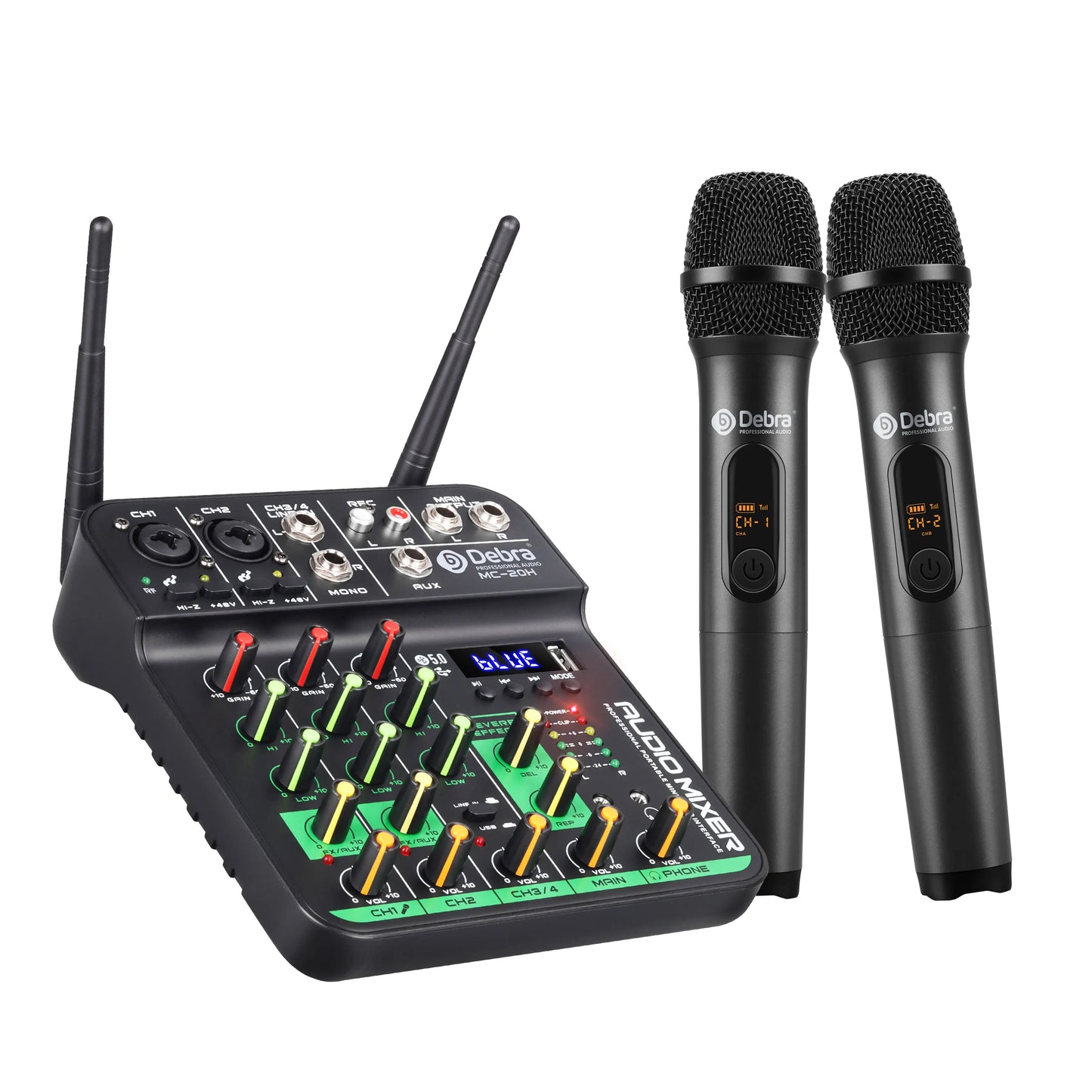 Debra DJ Console UHF Audio Mixer