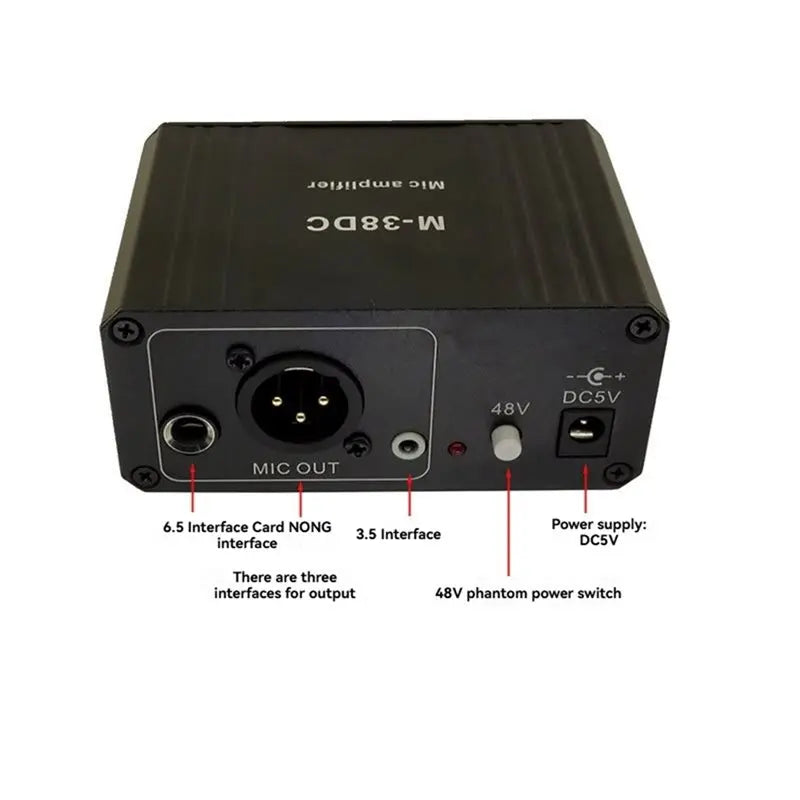 ABJF-Protable Microphone Preamplifier