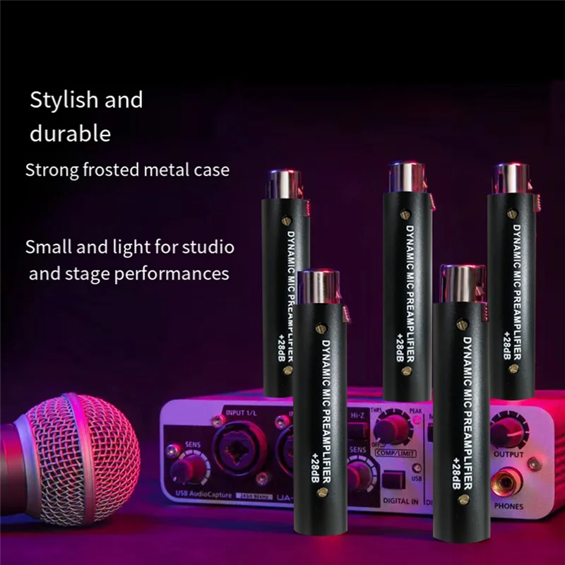 Microphone Preamplifier DM1 Dynamic Amplifier