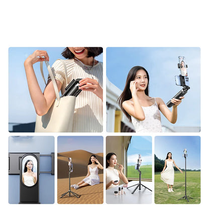 Mobile phone holder oral teleprompter live tripod