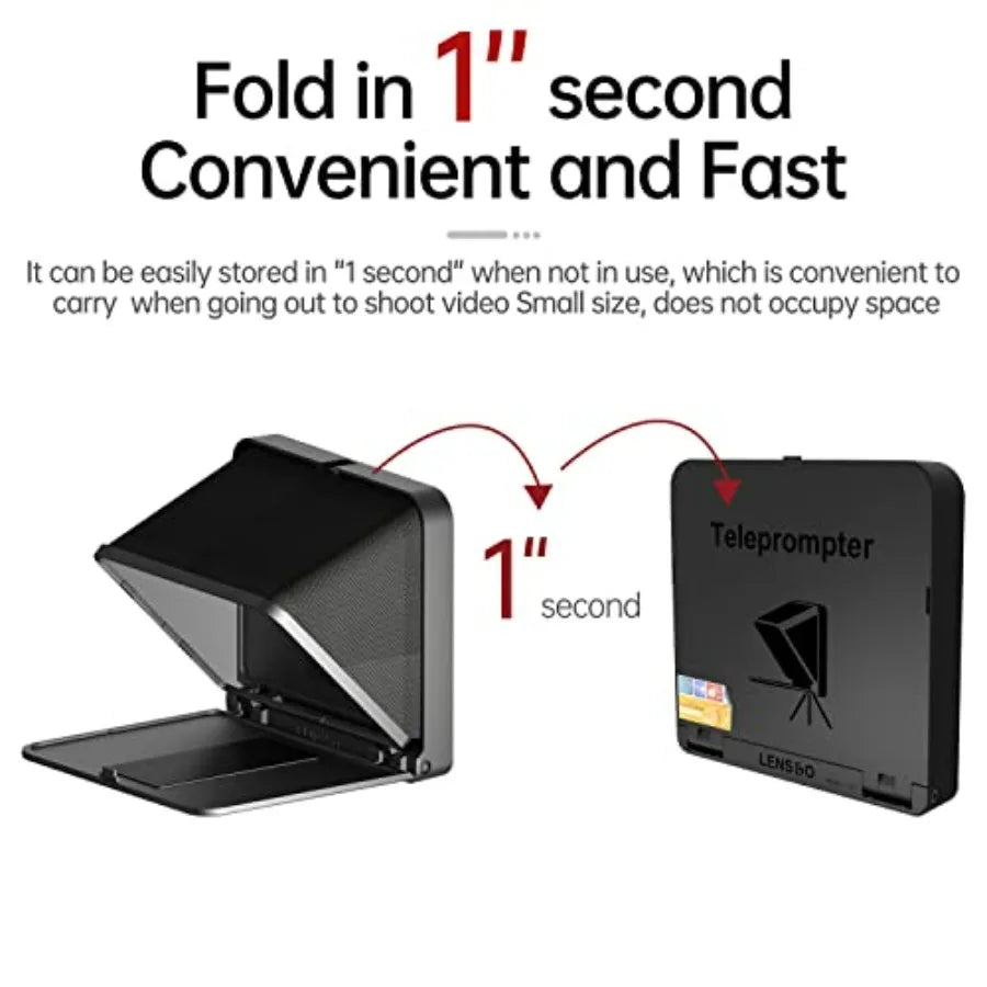 LENSGO Portable Teleprompter for iPad