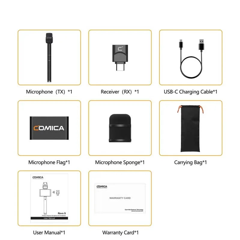 COMICA Revo S 48kHz 24bit Wireless
