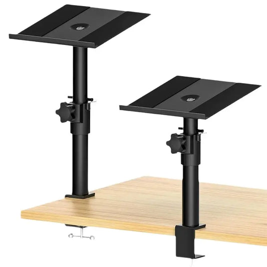 A99E-Studio-Grade Clamp Mount Speaker Stand