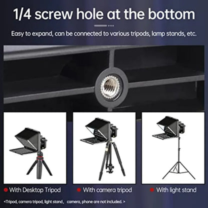 LENSGO Portable Teleprompter for iPad