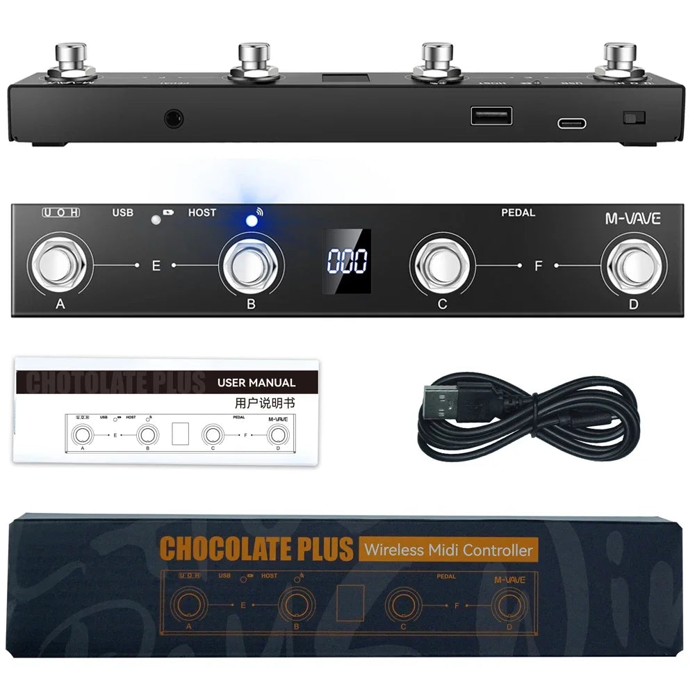 M-VAVE Chocolate Plus Wireless MIDI Controller