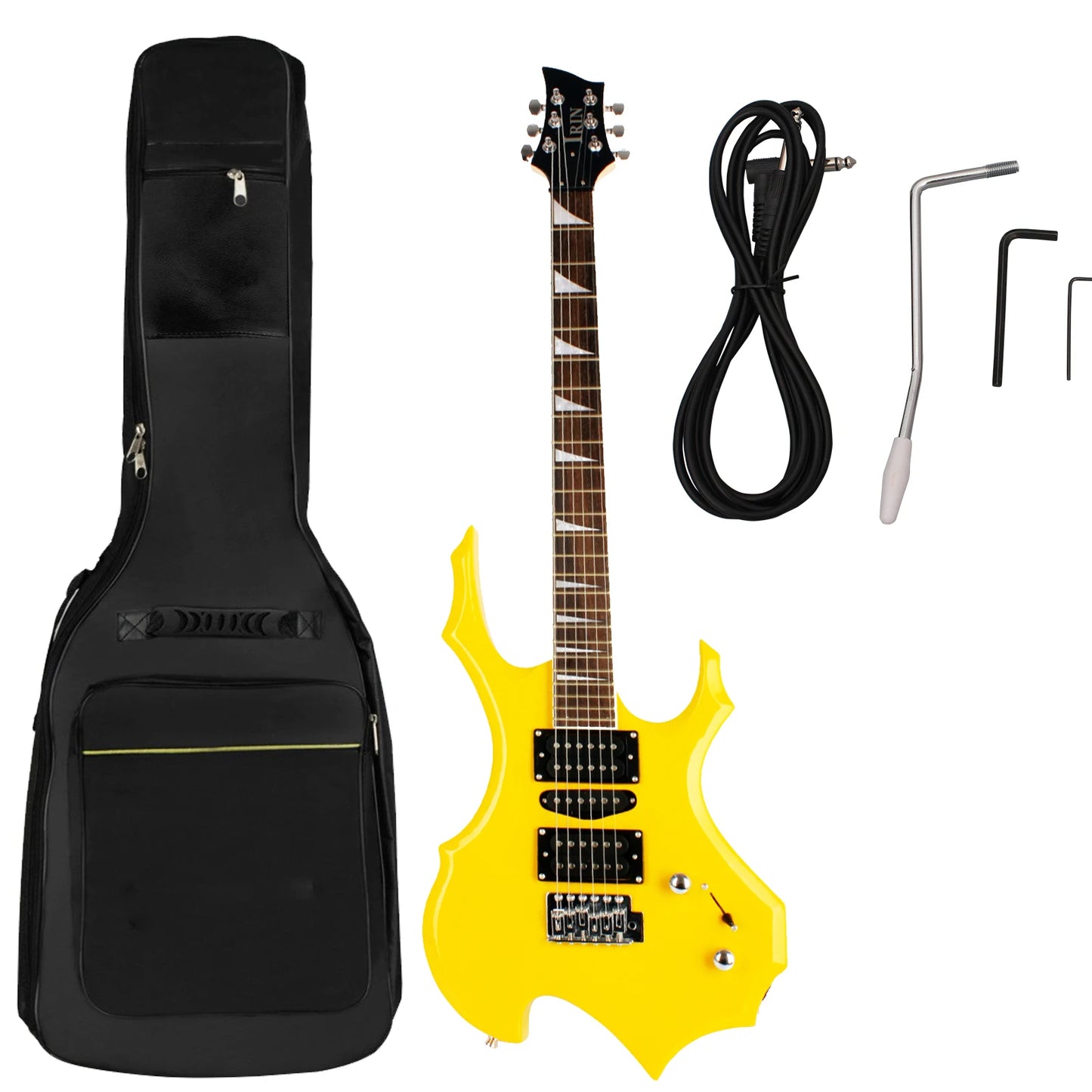 IRIN Electric Guitar 24 Frets 6 Strings Maple Body