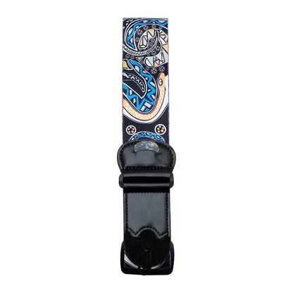 Electric Guitar Strap Embroidered Guitar Strap