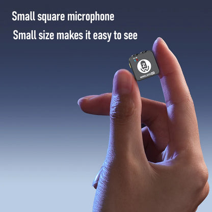 Zwide M5 small square wireless lavalier microphone