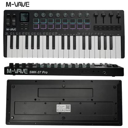 M-VAVE SMK-37 PRO MIDI Controller Keyboard