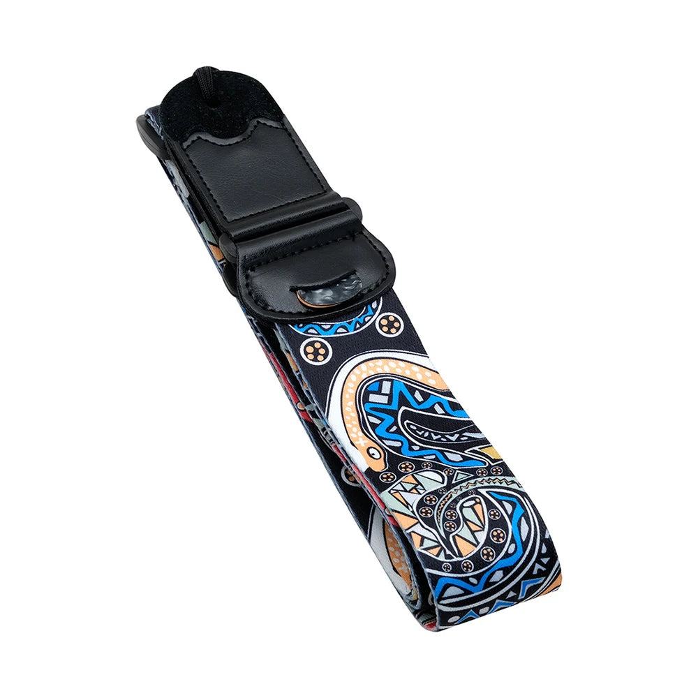 Electric Guitar Strap Embroidered Guitar Strap National Style Shoulder Strap Acoustic Guitar Straps Guitar Accessories