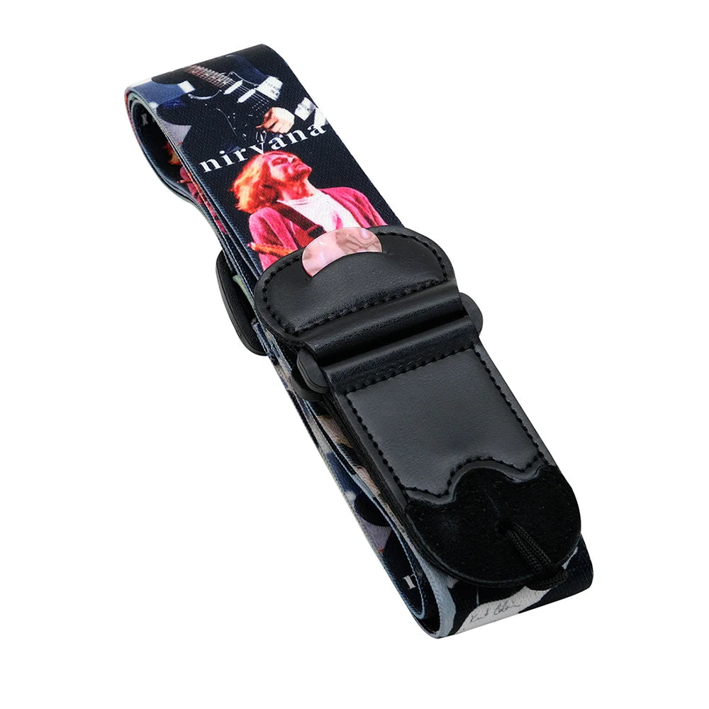 Electric Guitar Strap Embroidered Guitar Strap