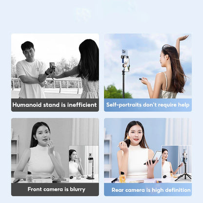 Mobile phone holder oral teleprompter live tripod