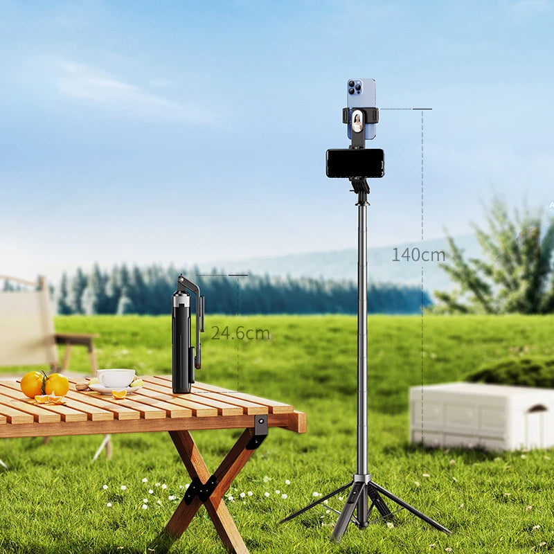 Mobile phone holder oral teleprompter live tripod