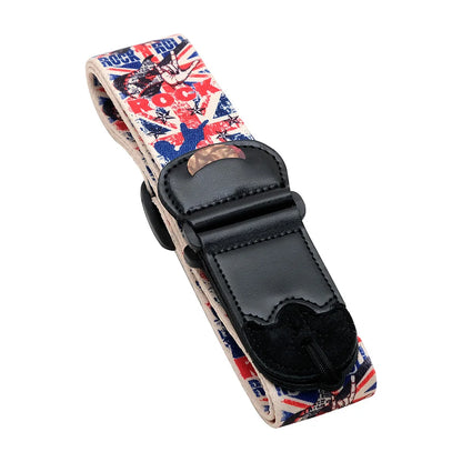 Electric Guitar Strap Embroidered Guitar Strap