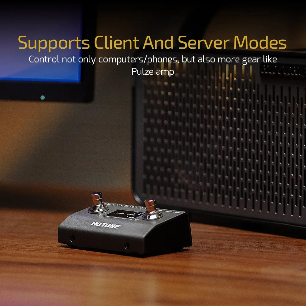 HOTONE Pulze Control Compact Smart 2-footswitch