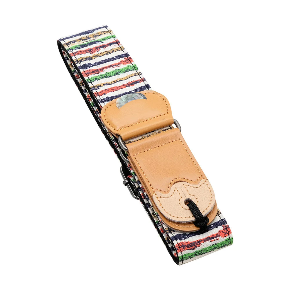 Electric Guitar Strap Embroidered Guitar Strap