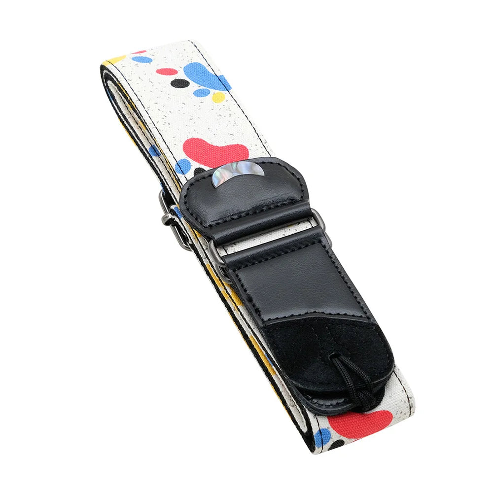 Electric Guitar Strap Embroidered Guitar Strap National Style Shoulder Strap Acoustic Guitar Straps Guitar Accessories