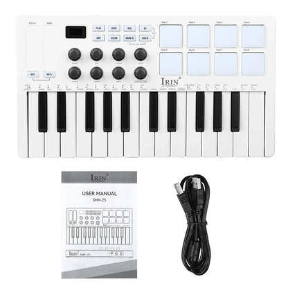 IRIN SMK-25 MIDI Pad Controller Keyboard