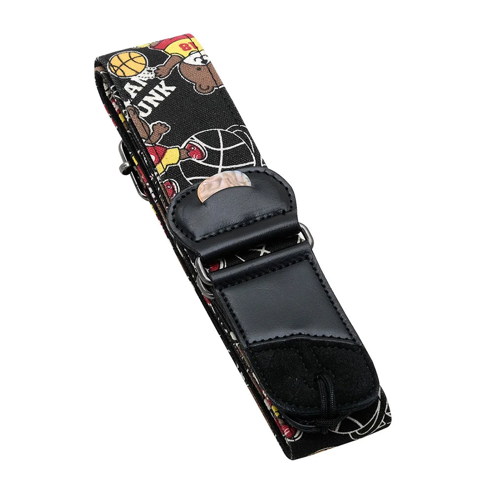 Electric Guitar Strap Embroidered Guitar Strap National Style Shoulder Strap Acoustic Guitar Straps Guitar Accessories