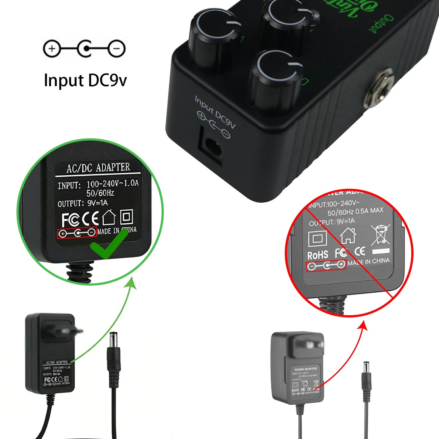 Electric Guitar Effects Pedal Mini Single