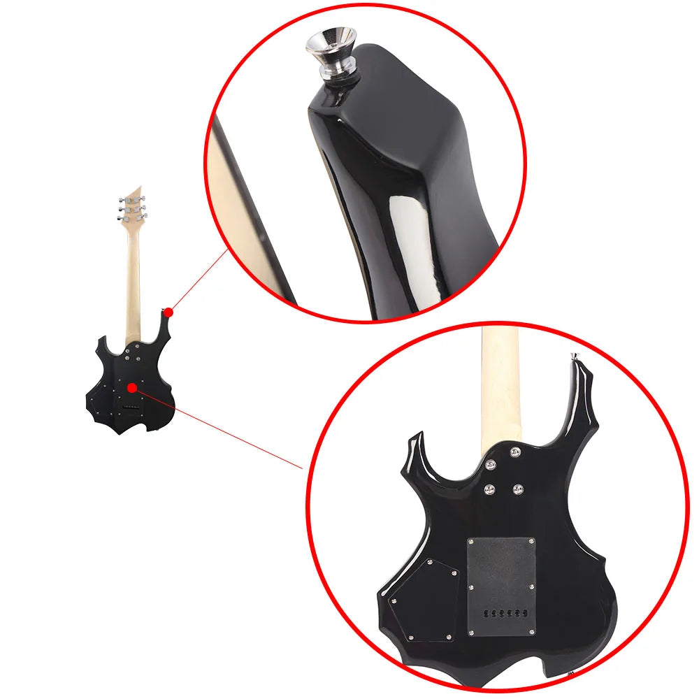 IRIN Electric Guitar 24 Frets 6 Strings Maple Body