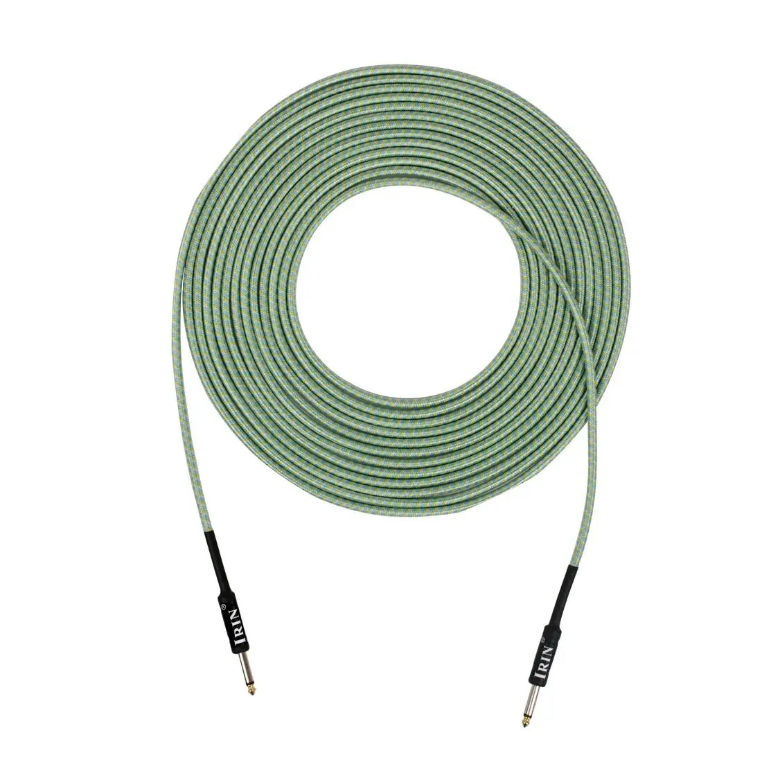 IRIN 3M/6M/10M Audio Cable 6.5mm Plug No Noise Audio Wire Cord Musical Instrument Accessories Parts for Electric Guitar Bass