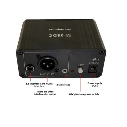 ABJF-Protable Microphone Preamplifier