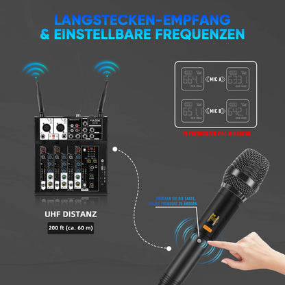 FULUODE AX-40 Mixer and microphone kit