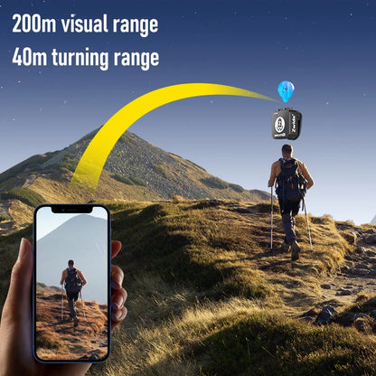 Zwide M5 small square wireless lavalier microphone