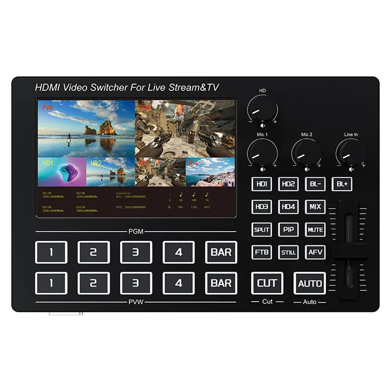 4 Channel HDMI Multi Video Switcher