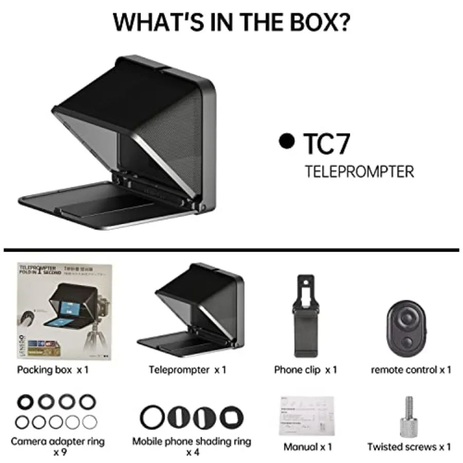 LENSGO Portable Teleprompter for iPad