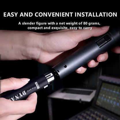 DM1 microphone -28dB preamplifier