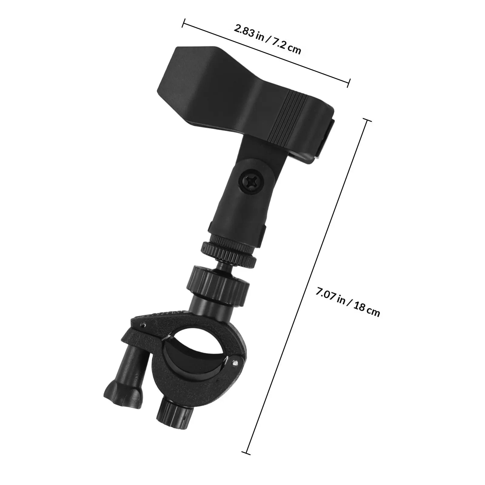 Sturdy Tripod Microphone Stand Clip Holder Adjustable Mic Mount for Live Streaming Recording Podcasting Desktop Broadcast Setup