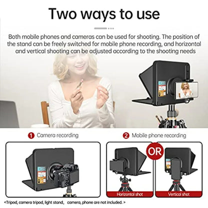 LENSGO Portable Teleprompter for iPad