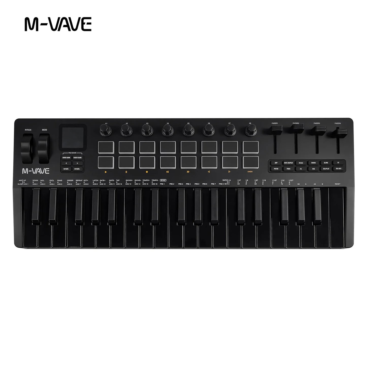 M-VAVE SMK-37 PRO 37-Key USB MIDI Controller