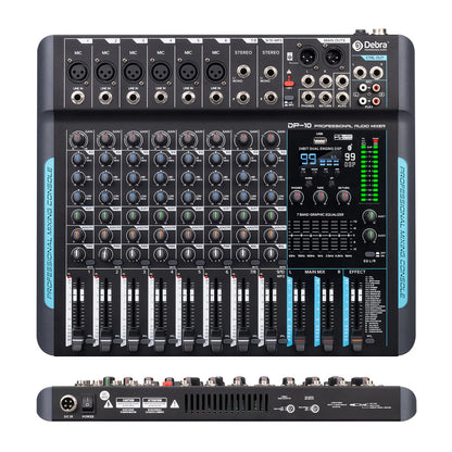 Debra 99 DSP Audio Mixer DJ Controller DP-10 10