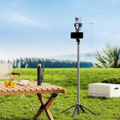 Mobile phone holder oral teleprompter live tripod