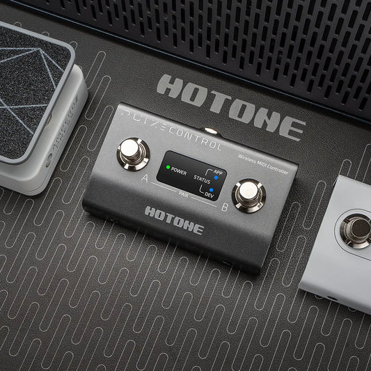 HOTONE Pulze Control Compact Smart 2-footswitch