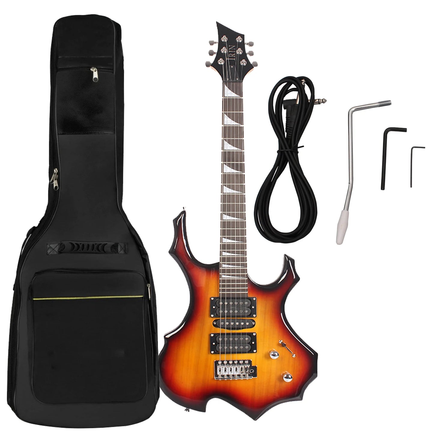 IRIN Electric Guitar 24 Frets 6 Strings Maple Body
