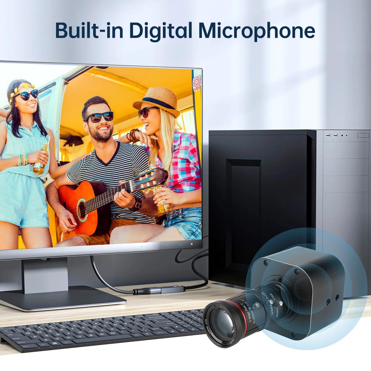 4K HD USB Camera 10X Optical