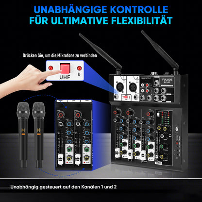 FULUODE AX-40 Mixer and microphone kit