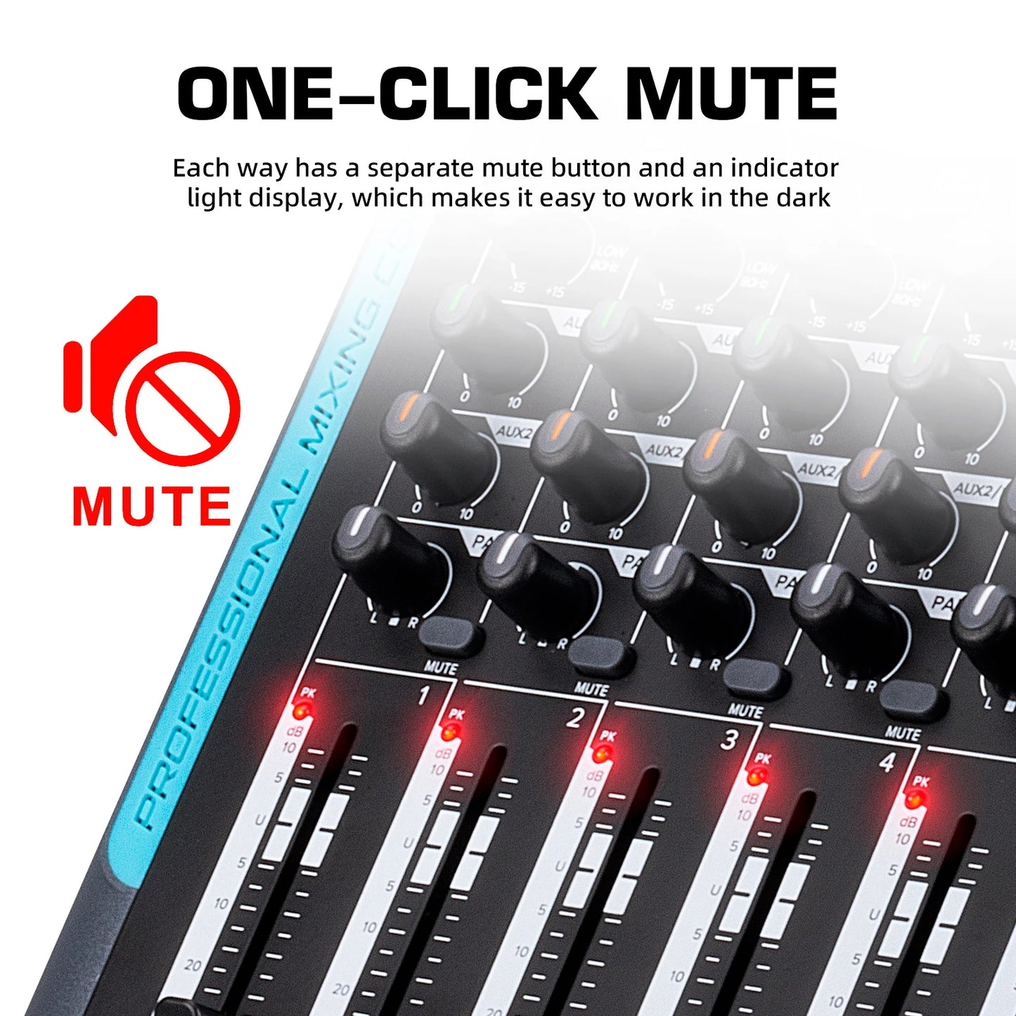 Debra 99 DSP Audio Mixer DJ Controller DP-10 10