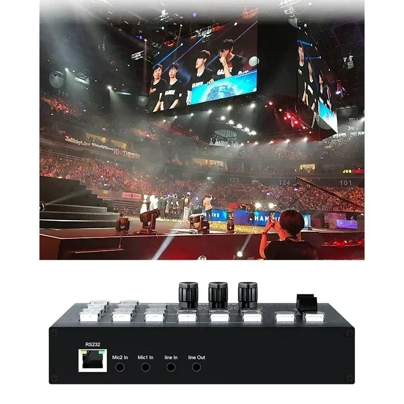 1080P HDMI Video Live Switch 4 in 2