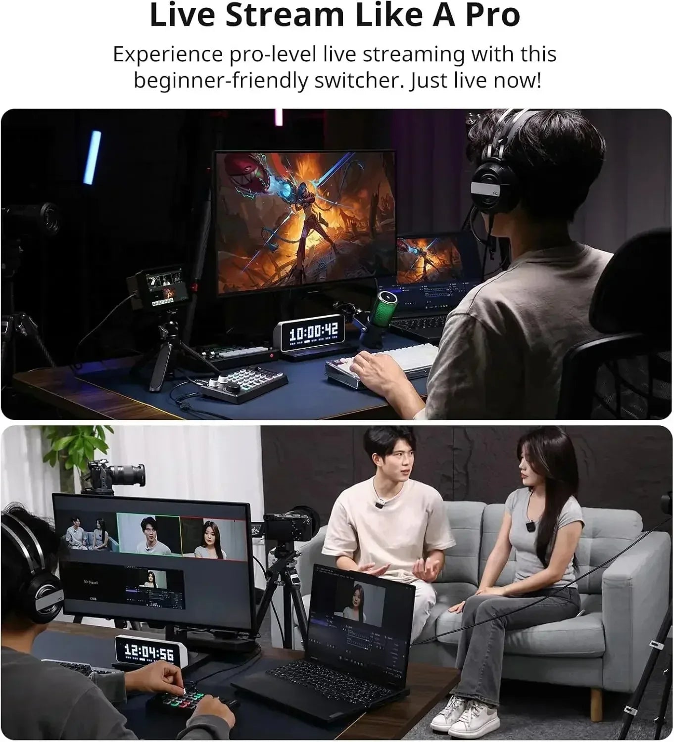 1080P HDMI Video Live Switch 4 in 2