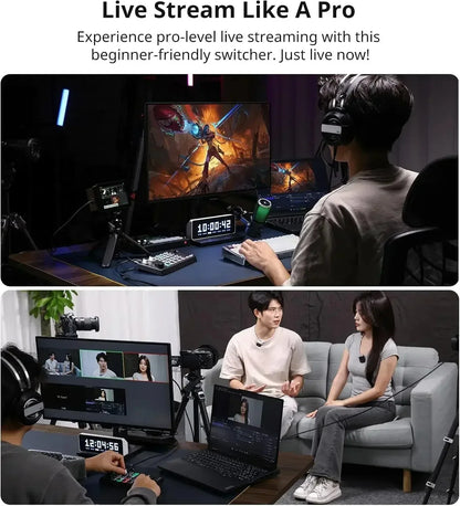 1080P HDMI Video Live Switch 4 in 2