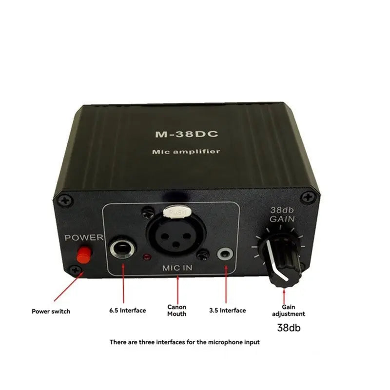 ABJF-Protable Microphone Preamplifier