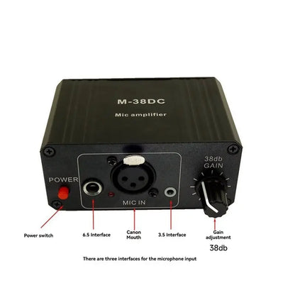 ABJF-Protable Microphone Preamplifier