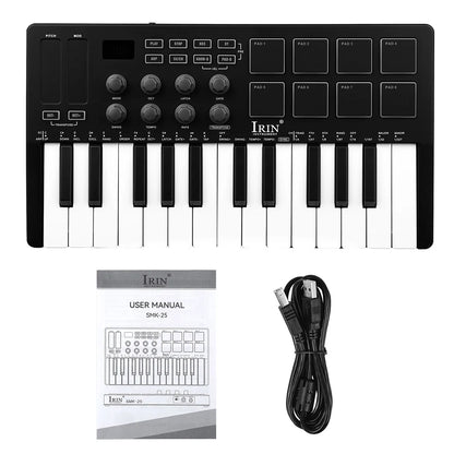 IRIN SMK-25 MIDI Pad Controller Keyboard